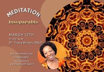 March 12 Tracy Brown, RScP Meditation