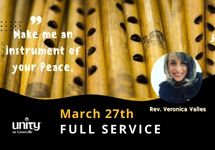 March 29th Make me an instrument of your Peace Rev Veronica