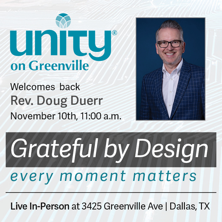 Discover the Rev. Douglas Duerr - transformative power of living with gratitude.