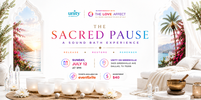 A Sound Bath for Release, Rest & Renewal July 12, 2026