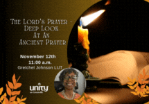 Nov. 12th The Lord's Prayer - Gretchel Johnson, LUT